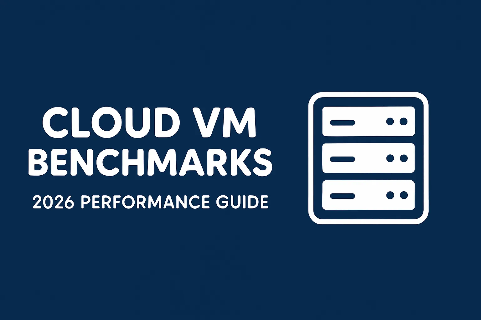 Cloud VM Benchmarks 2026